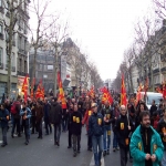 Manifestation contre le nuclaire  Paris le 17 janvier 2003 photo n63 